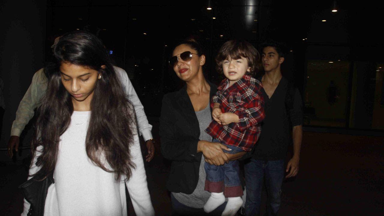 Shahrukh Khan Family Unseen Pics