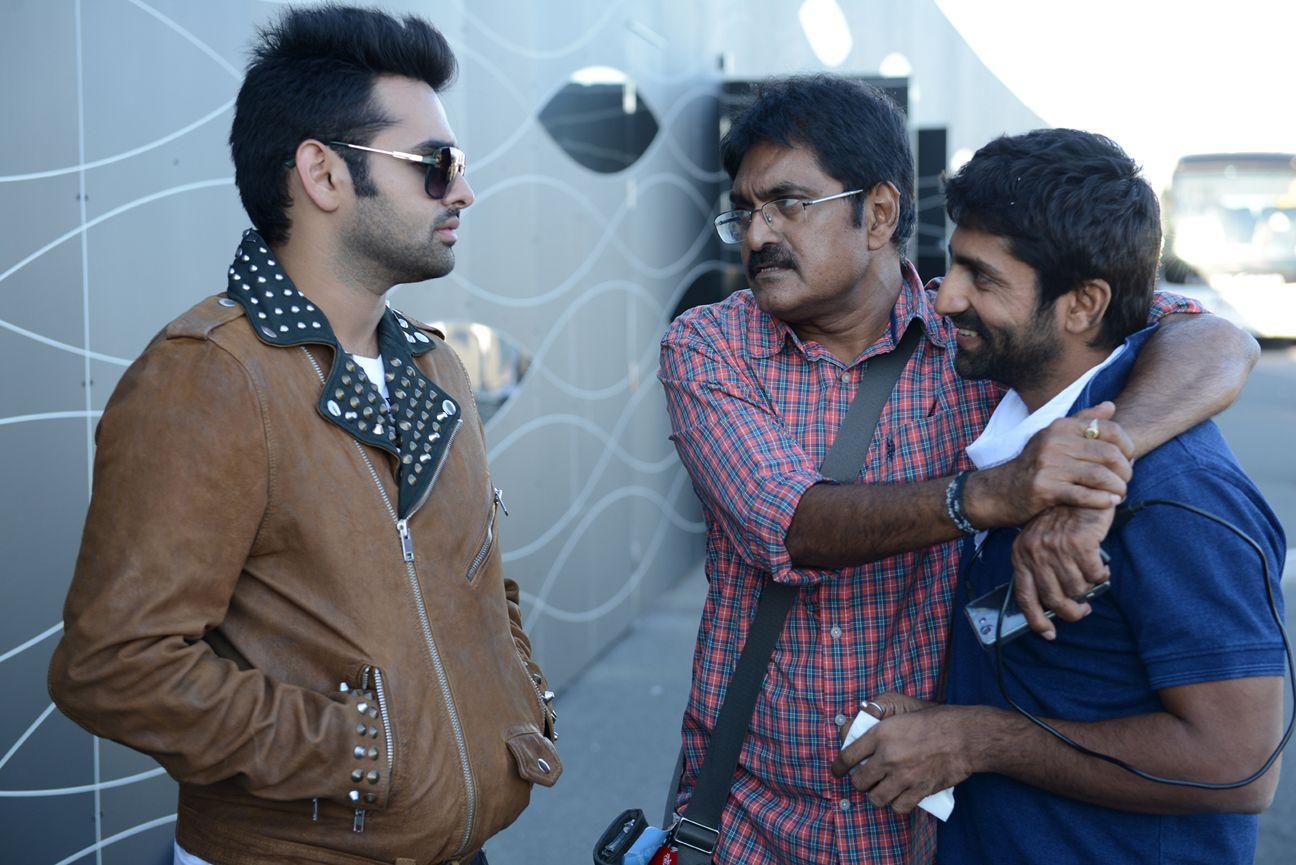 Shivam Movie Working Stills