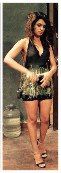 Shraddha Das Relaxing With Shampain Photos