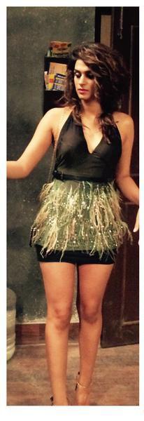 Shraddha Das Relaxing With Shampain Photos