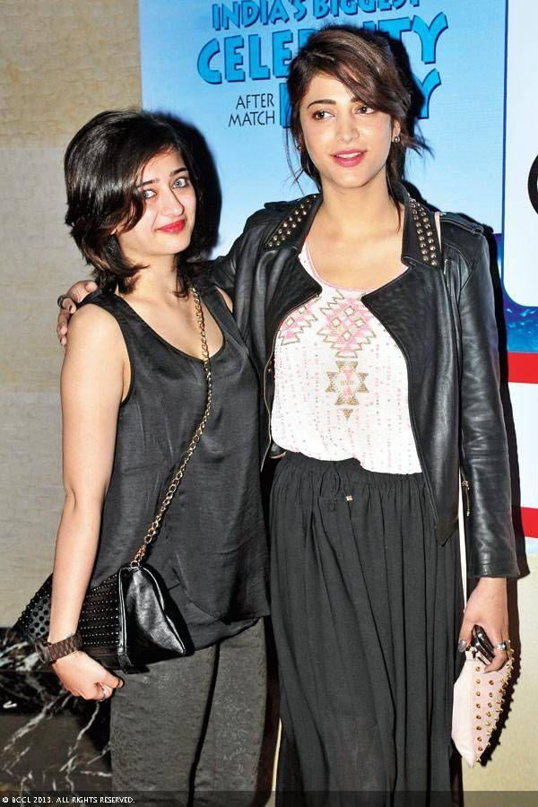 Shruti Hassan & Akshara Hassan Photo Collections