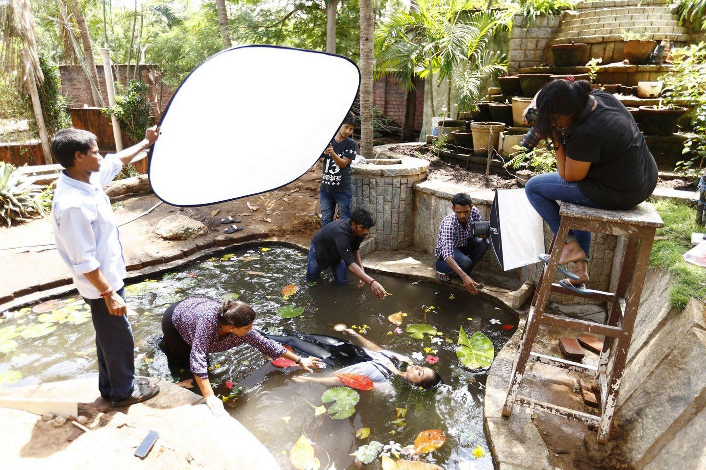 Simran Photoshoot Making Stills