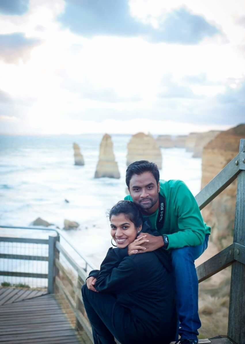 Singers Hema Chandra and Sravana Bhargavi dual unseen Photos