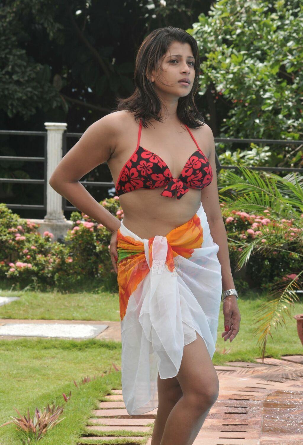 South Indian Actress sexy in Bikini Style