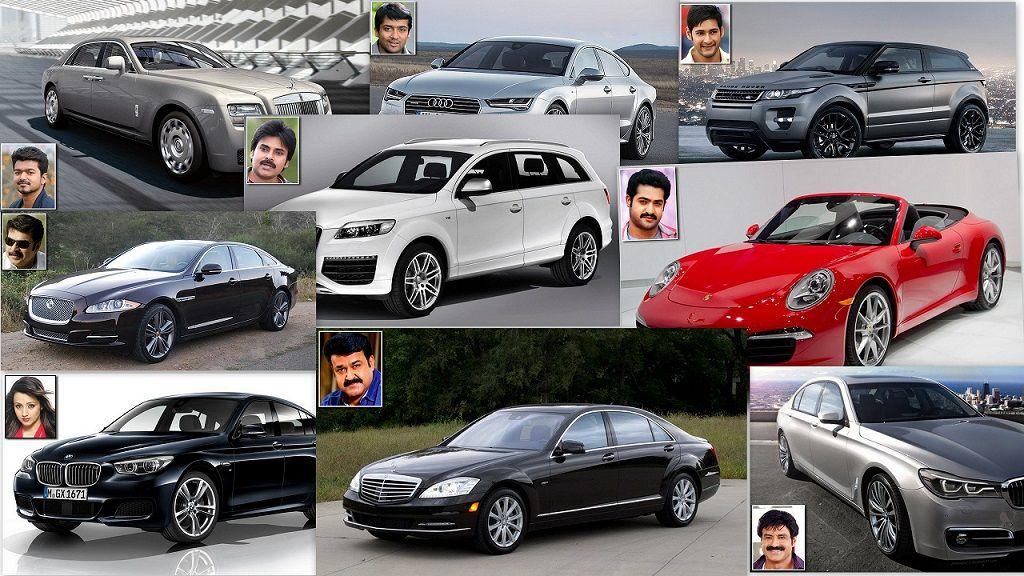 South Indian Celebrities and Their Expensive Luxury Cars Photos.