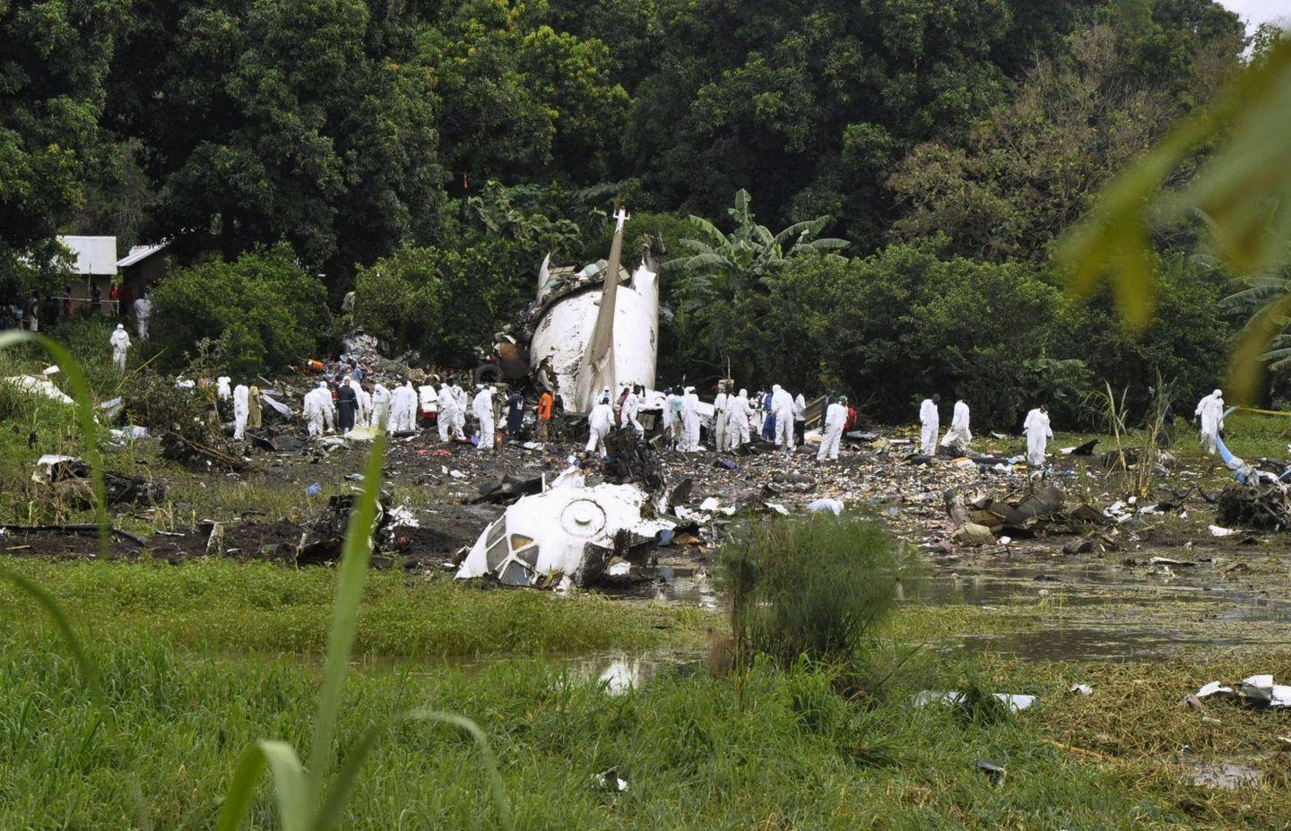 South Sudan Plane Crash Photos