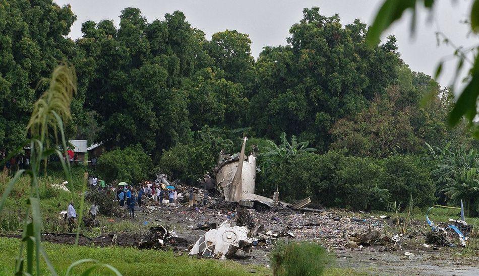 South Sudan Plane Crash Photos