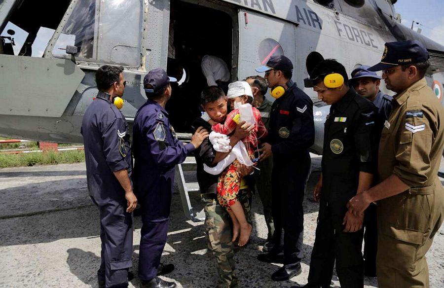 Special Rescue Team Helping Nepal Earthquake survivors