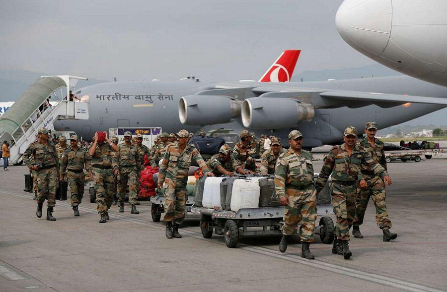 Special Rescue Team Helping Nepal Earthquake survivors