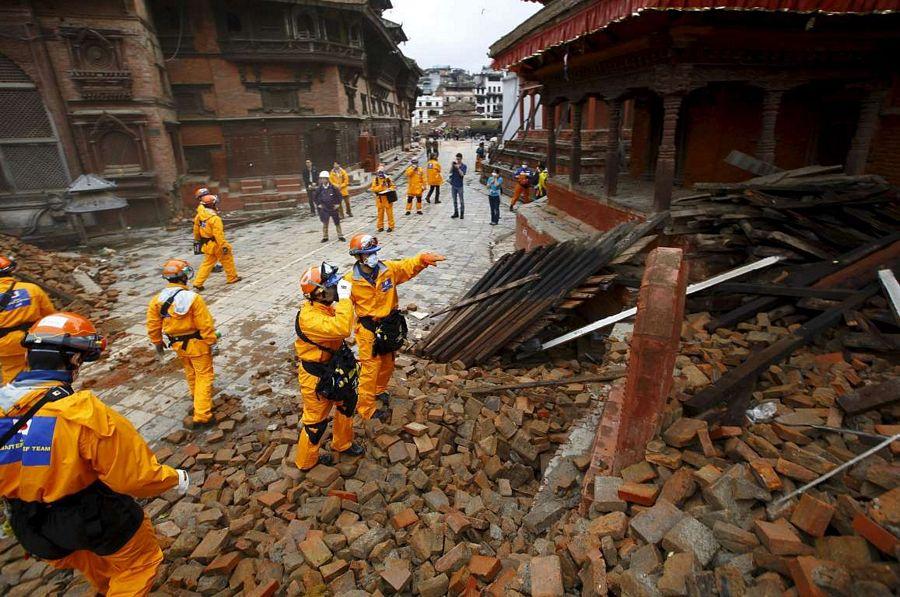 Special Rescue Team Helping Nepal Earthquake survivors