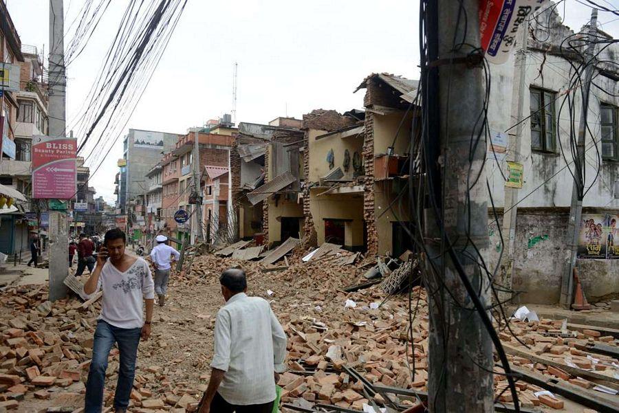 Special Rescue Team Helping Nepal Earthquake survivors