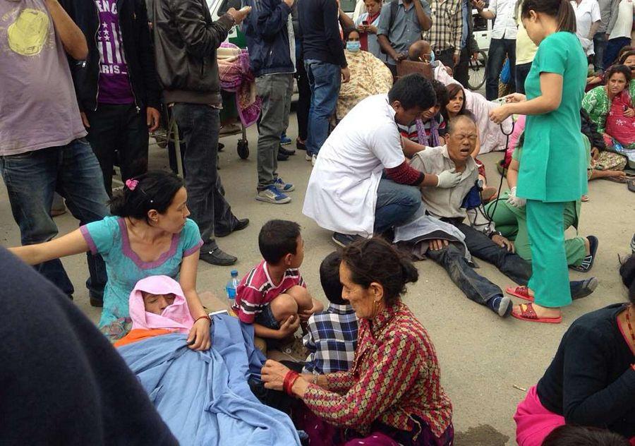 Special Rescue Team Helping Nepal Earthquake survivors