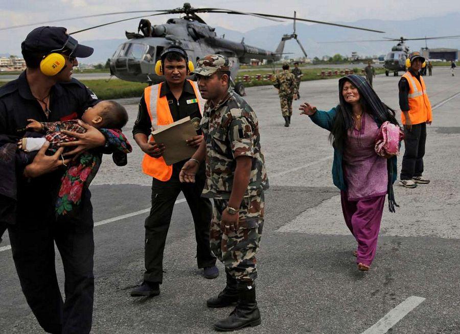 Special Rescue Team Helping Nepal Earthquake survivors