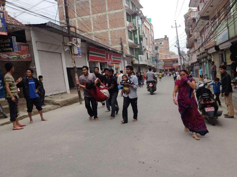 Special Rescue Team Helping Nepal Earthquake survivors