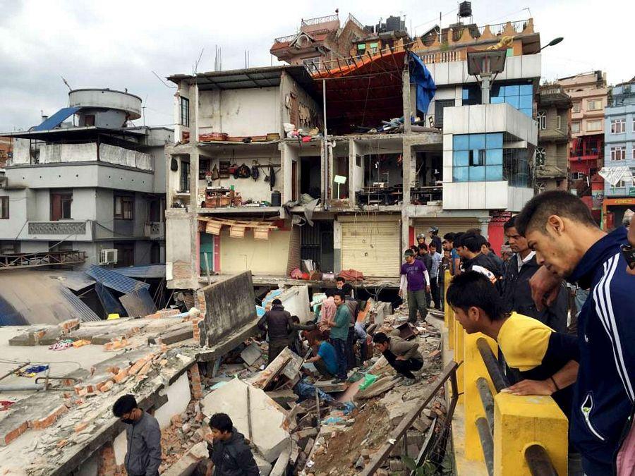 Special Rescue Team Helping Nepal Earthquake survivors