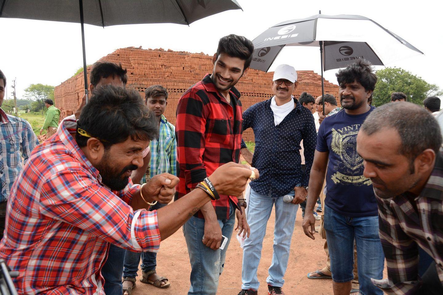 Speedunnodu Movie Working Stills