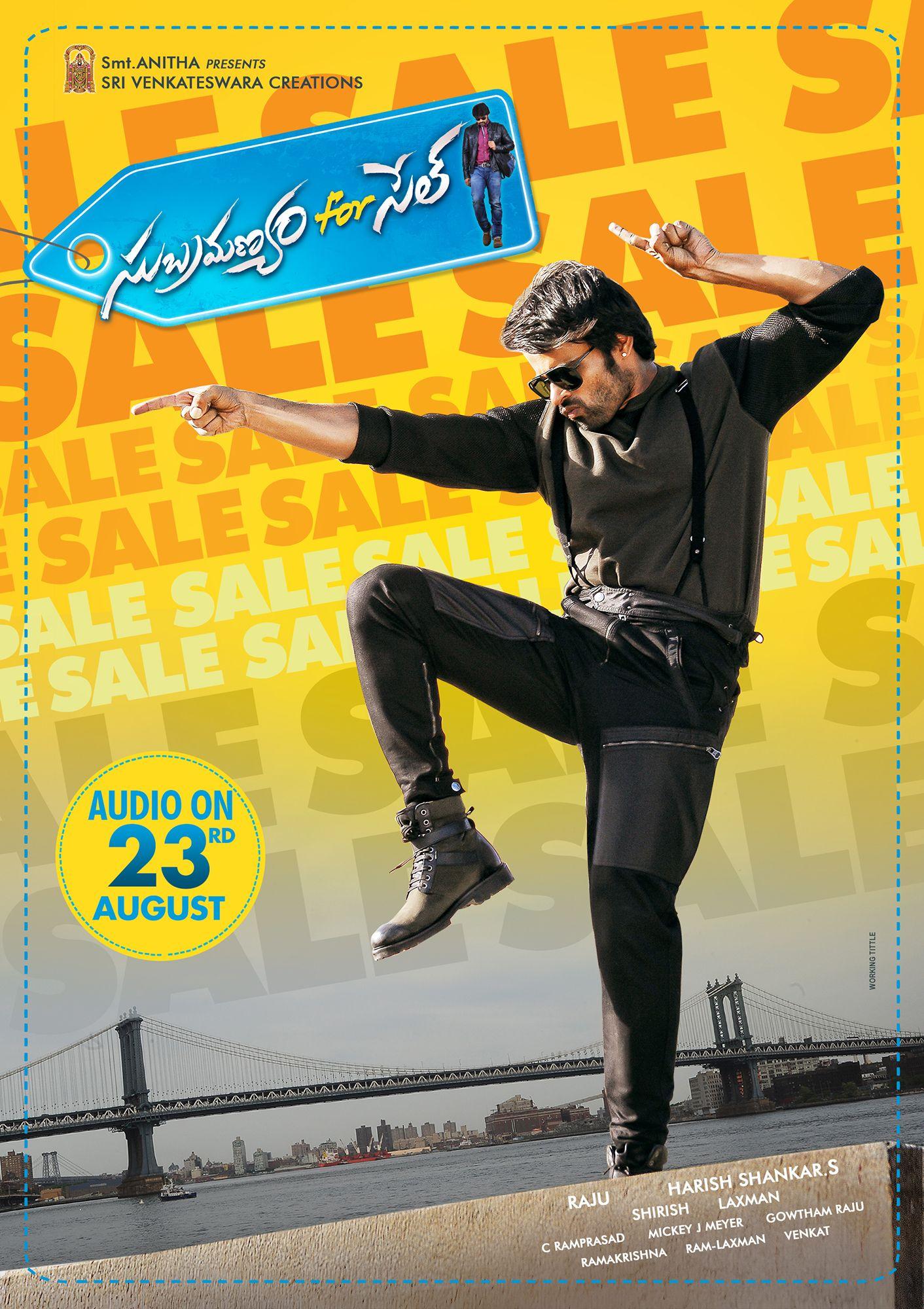 Subramanyam For Sale Audio Posters
