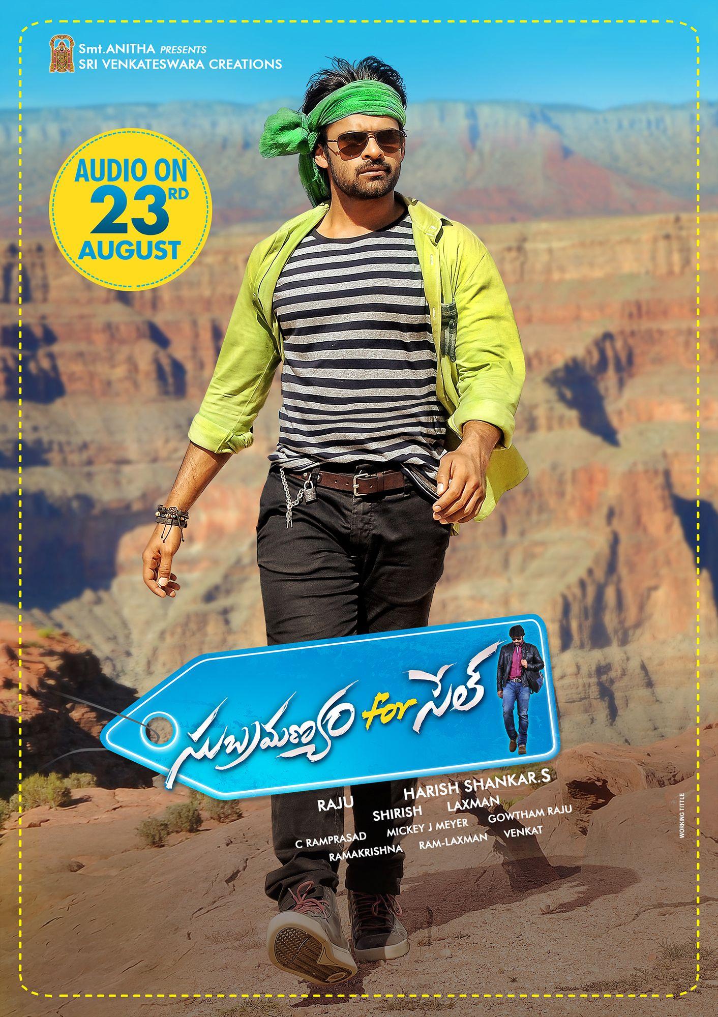 Subramanyam For Sale Audio Posters