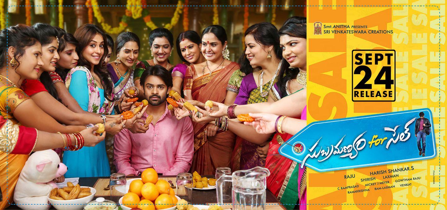 Subramanyam for Sale Release Date Posters