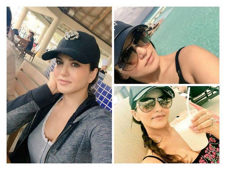 Sunny Leone enjoying Holiday Trip Photos