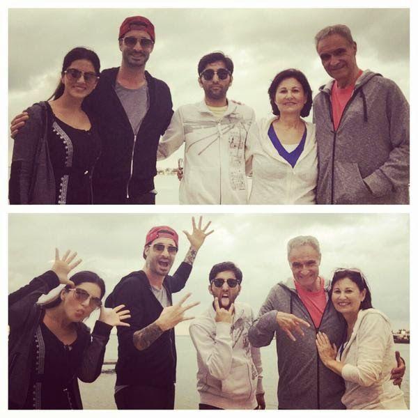 Sunny Leone enjoying Holiday Trip Photos