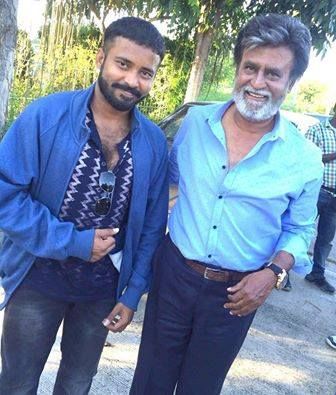 Super Star Rajini on the sets of Kabali New Photos