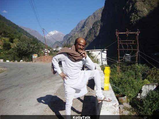 Super Star Rajinikanth at Himalayas Photos