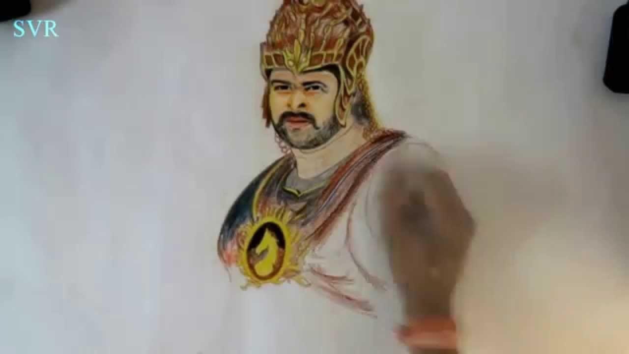 Superb Baahubali Sketches Photos