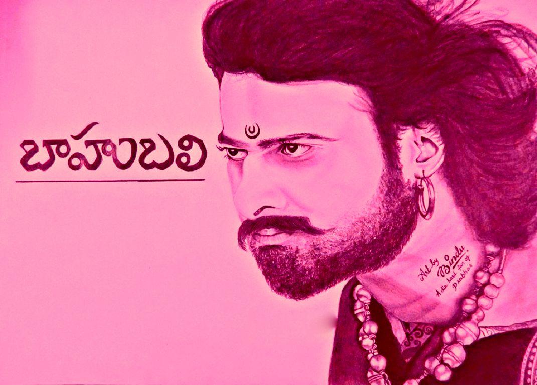 Superb Baahubali Sketches Photos