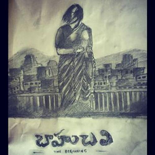 Superb Baahubali Sketches Photos