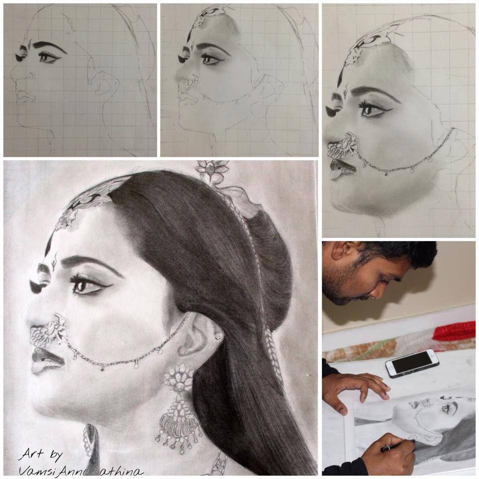 Superb Baahubali Sketches Photos