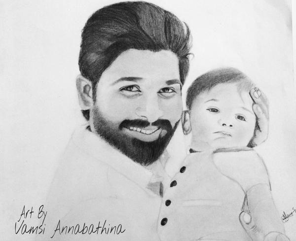 Superb Sketches Of Tollywood Celebrities