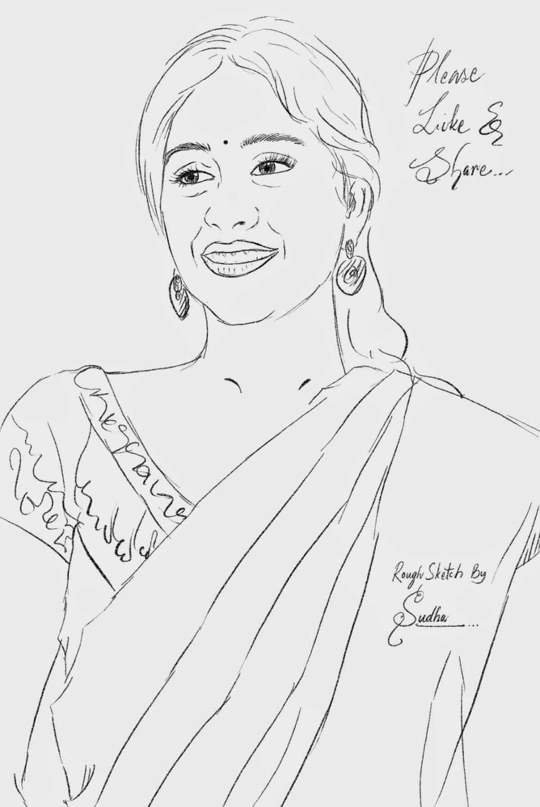 Superb Sketches Of Tollywood Celebrities