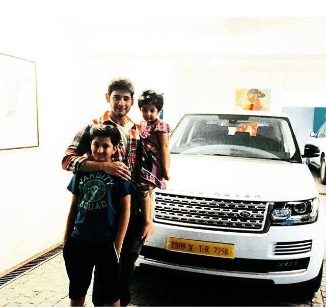 Superstar Mahesh Babu New Car