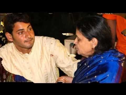 Superstar Mahesh Babu with his Mother Indira Devi Photos
