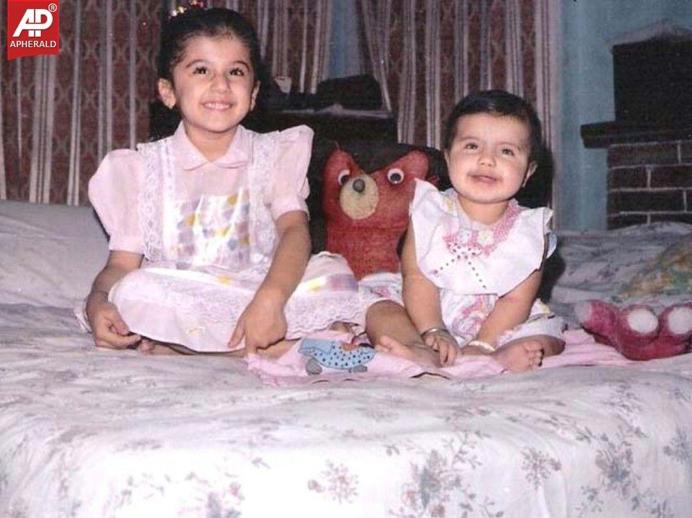 Taapsee Panu Chaildhood Unseen Pics