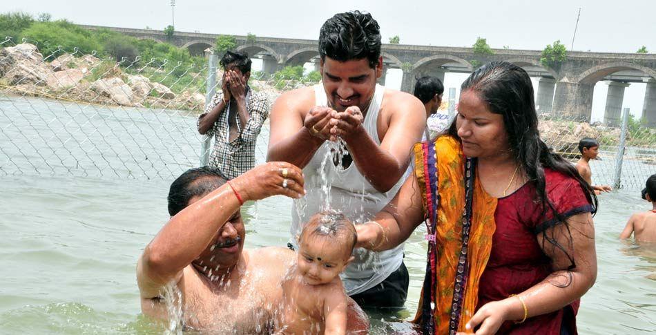 Telangana Pushkaralu 2nd day Photos