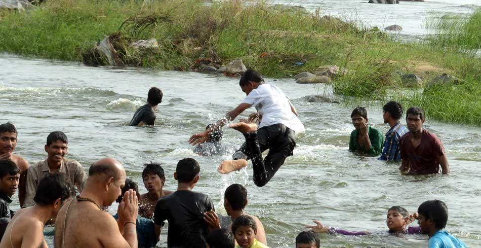 Telangana Pushkaralu 3rd day Photos