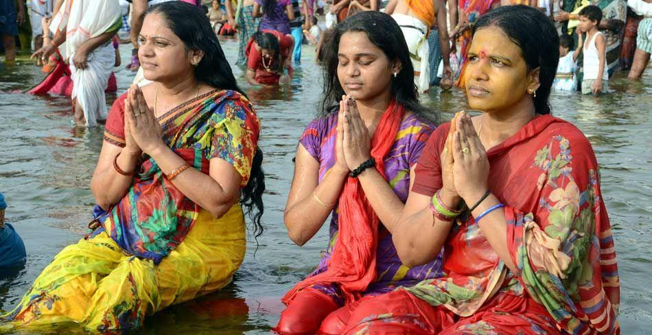 Telangana Pushkaralu 3rd day Photos