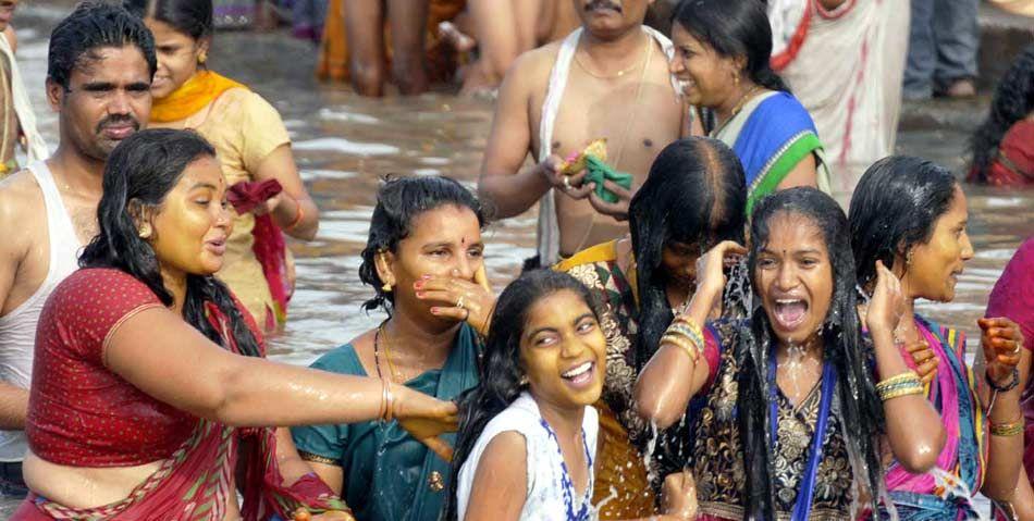 Telangana Pushkaralu 3rd day Photos