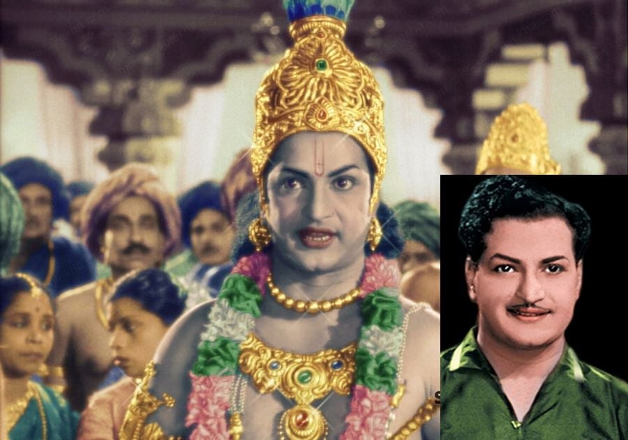 Telugu Actors in Lord Krishna Getups Pics