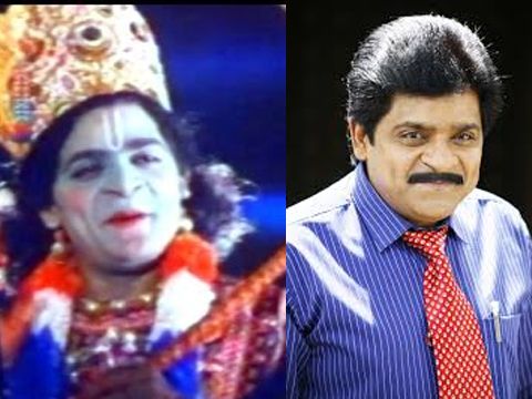 Telugu Actors in Lord Krishna Getups Pics