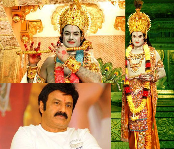 Telugu Actors in Lord Krishna Getups Pics