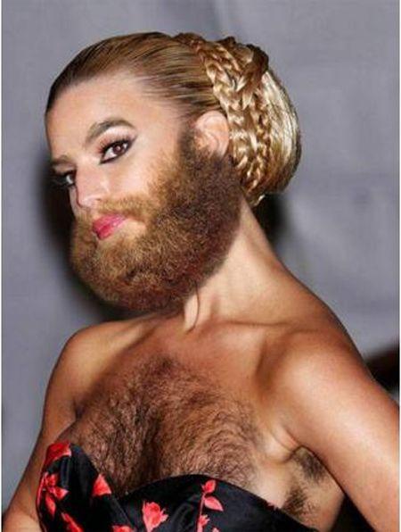 FUNNY PHOTOS: Top 10 Female Celebs Who Look Awful In Beards