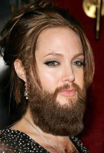 FUNNY PHOTOS: Top 10 Female Celebs Who Look Awful In Beards