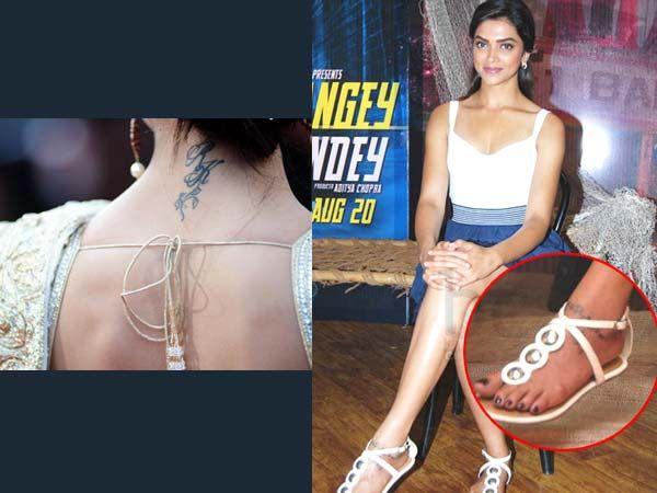 Top Heroines Hot Tattoos rare pics