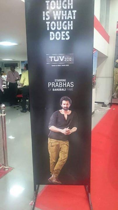 Tough to the Core Prabhas for Mahindra TUV300