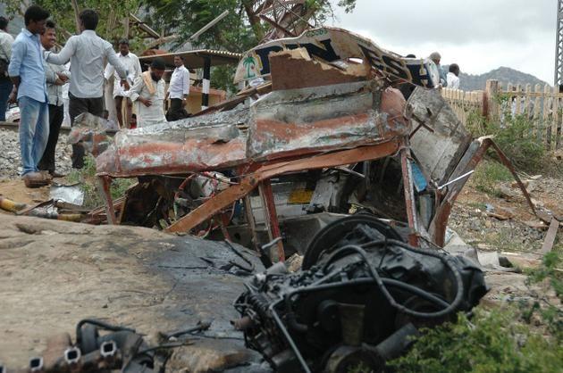 Train Accident in Ananthapuram Photos