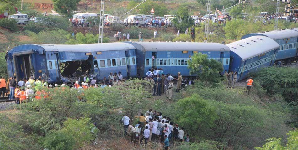 Train Accident in Ananthapuram Photos