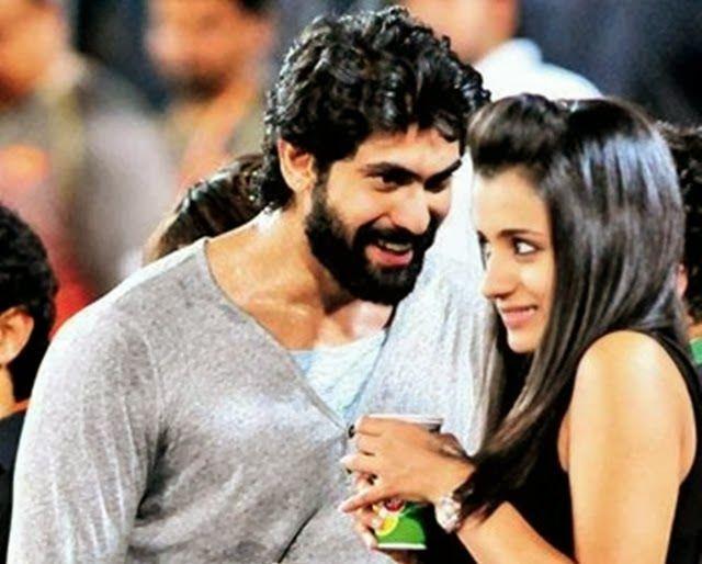 Trisha and Rana Unseen Photos